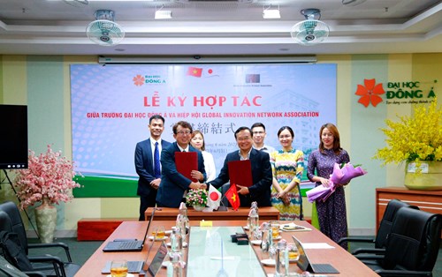Đại học Đông Á hợp tác Hiệp hội GINA - Cầu nối việc làm cho sinh viên tại Nhật